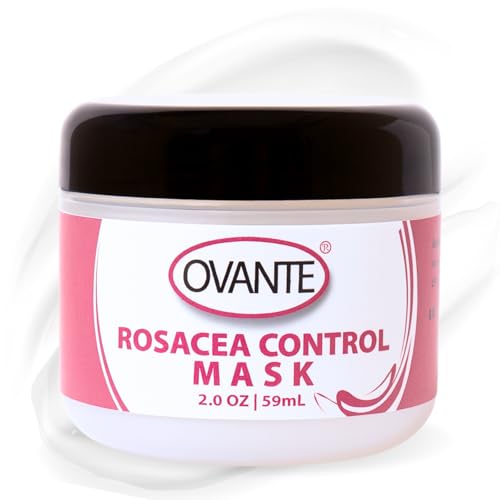 OVANTE Soothing Cooling Face Mask for Rosacea & Demodex - 2.0 oz