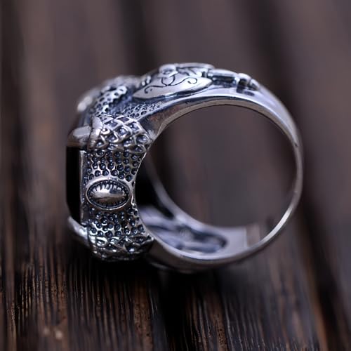 ForFox Anello Artiglio del Drago in Argento