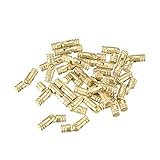  sourcing map 30Stk Klapp Unterstützung versteckte Zylinder Scharnier Messing 5mm x 18mm DE de