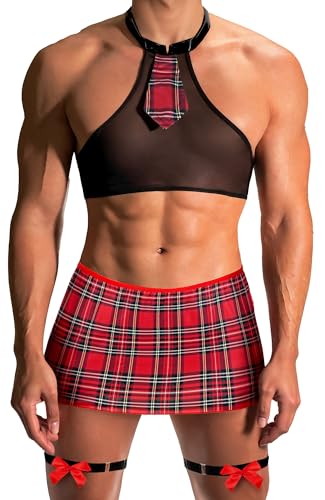 Conjunto de lencería de Navidad para hombre ideal para sorprender en la noche de Nochebuena