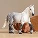 Schleich Farm World - Farm Animal Toy Percheron Mare Figurine - Kids Ages 3+