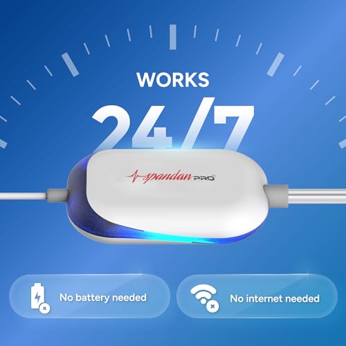 Image of Sunfox Spandan Pro ECG with 45 Days Clinical Plan & Premium Case | Portable Medical-Grade 12-Lead ECG Monitor | Pocket ECG Device for Doctors, Clinics & Hospitals