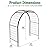 Gardener’s Supply Company Arch Trellis | Garden Arbor fits 2' x 4' Elevated Planter Boxes for Climbing Plants, Vegetables and Flowers | Decorative Outdoor Gardening Landscape