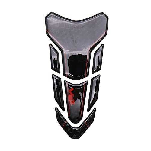 Autocollant bouchon réservoir moto gel 3D antidérapant pour carrosserie Ducati V4 S