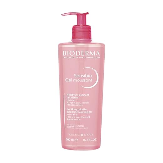BIODERMA Gel de Limpeza Micelar Facial Sensibio Gel Moussant 525G