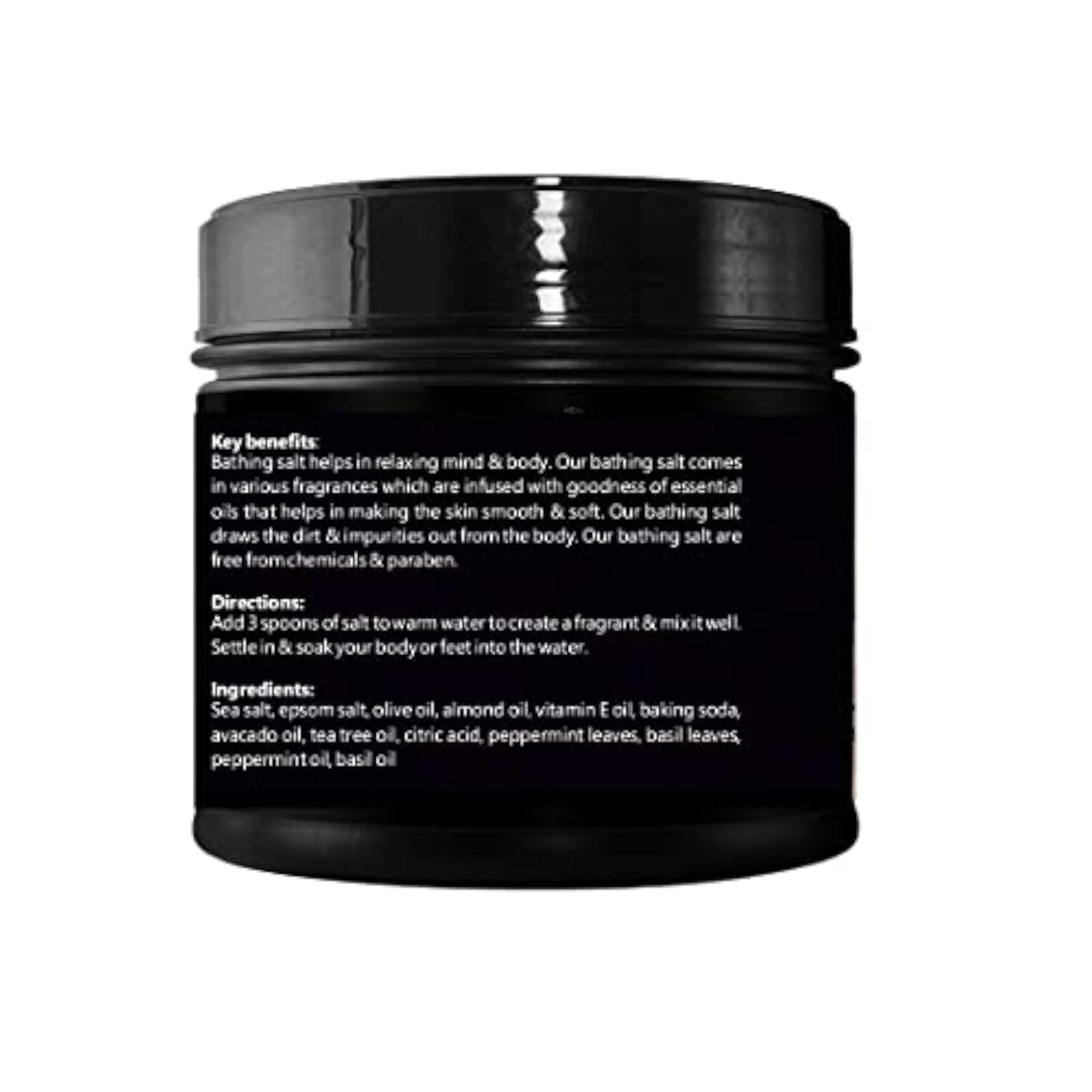 Botanical Sage-Peppermint & Basil Bathing Salt, 1Kg