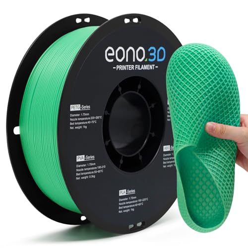 Image of Matte TPU Filament 1.75mm, 1kg - Shore 95A Flexible & Durable TPU, Matte Green, Low-Gloss Matte Finish, Minimal Layer Lines, for Phone Cases, Wearables & Functional Parts