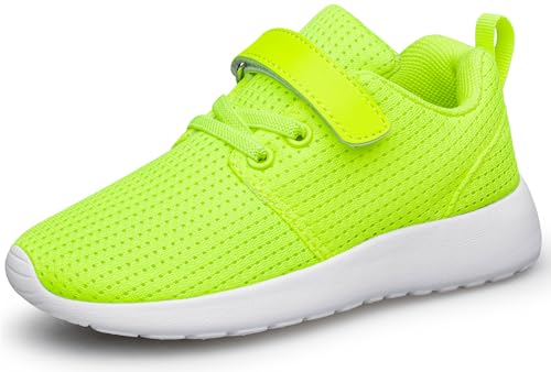 Image of TOEDNNQI Kids Shoes Toddler Boys Girls Lightweight Strap Sneakers | Breathable Casual Tennis Walking Comfortable Running School Non-Slip Little /Big Child