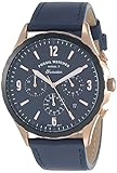 Fossil Men's Forrester Quartz Stainless Steel and Leather Chronograph Watch, Color: Rose...