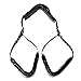 Sex Restraining Straps Leather Adjustable Padded Thigh & Neck Kit BDSMS Restraints Straps Support Strap SM Sex Bondage Open Leg Bondag Restraints Harness Sling Strap for Women&Men Couple