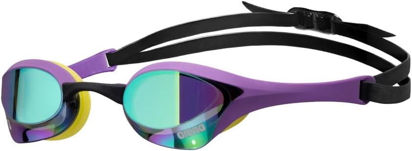 Arena Uni Cobra Ultra Swipe Racing Swim Goggles for Men and Women with Anti-Fog Technology Dual Strap Mirrored/Non-Mirrored Lens