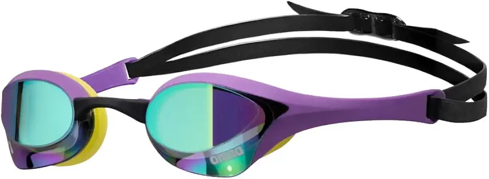 Arena Óculos de natação unissex Cobra Ultra Swipe Racing para homens e mulheres, tecnologia anti-embaçamento, alça dupla, lente espelho/sem espelho