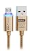 Smart LED Cable, Joyshare 1pcs 3.3ft USB Cable High Speed A Male to Micro B Aluminum Connectors Light Up Charging Data Cable, for Android, Samsung, Nexus,One Plus,Sony,HTC, And More
