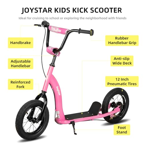 JOYSTAR 12-Inch Big Wheel Scooter