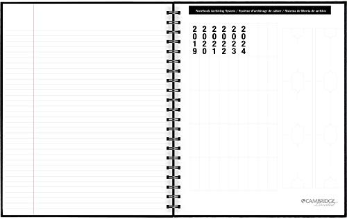 Carnet d'affaires Cambridge grand format pour optimiser vos réunions de bureau