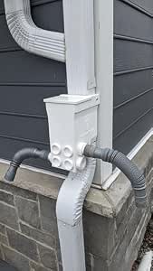 Best Downspout Diverter Rainwater Harvesting & Collection Kit