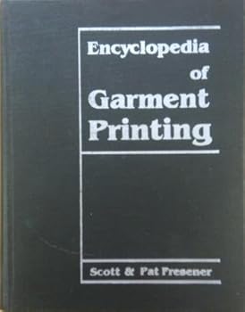 Hardcover Encyclopedia of garment printing Book