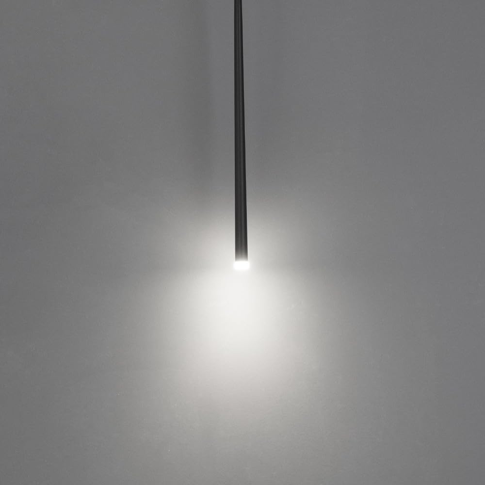 MAZZOLA LUCE Lampada a sospensione led 3w 3000k nera per penisola cucina comodini camera da letto moderna