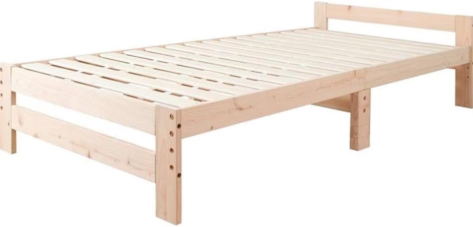 段階高さ調節できる 日本産ひのきフレーム 棚なし 段階高さ調節できる