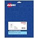 Avery Printable Waterproof Labels - Beauty & Nutrition Products, Travel Bottles, 1" x 2-5/8", 160 Film Labels