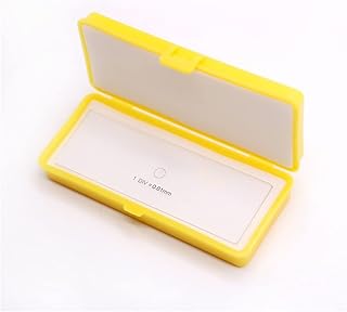 XuuSHA Acessórios de microscópio digital portátil de vidro óptico C1 - C7 microscópio ocular retículo de linha cruzada para acessórios de microscópio de medição (cor: C1)