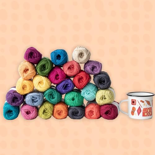 Image of Scheepjes Cal Festival of Lights Blanket Organicon Kit 1 Piece