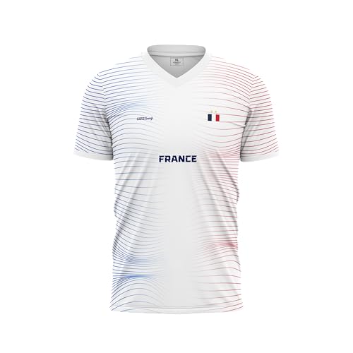 GenZGenji France Football/Soccer Jersey | Supporters Edition 2026 (White) X-Large