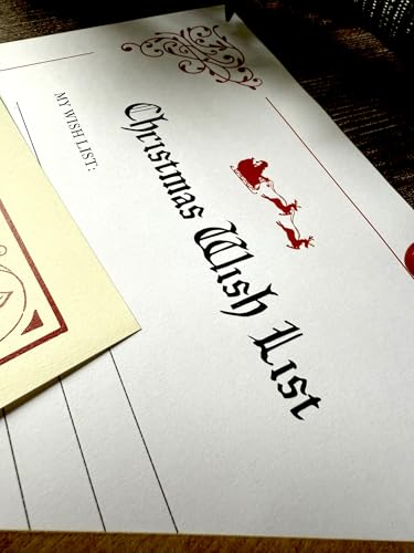 Personalised Elf Letter Set | Arrival & Goodbye Letters from The Elf | North Pole Christmas Letter Kit | Add Child & Elf Names for Extra Magic | Handmade UK (Personalised)