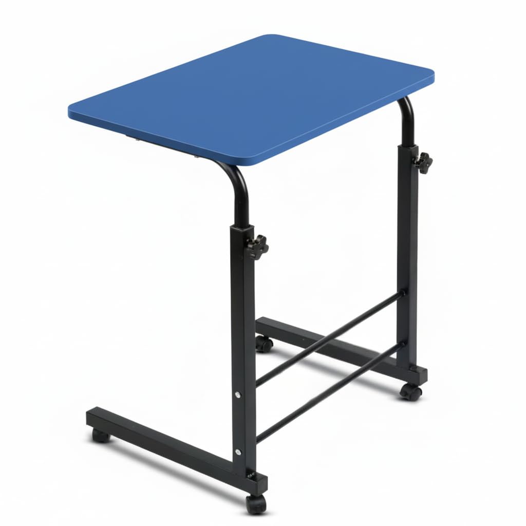 Radiant Multi-Purpose Laptop Table, Study Table| Bed Table| Adjustable Height, Portable for Office, Work Form Home | DIY Table, Easy to Assemble (Wooden with Black Leg) — Amazon image 11