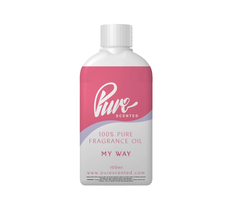 Pure Scented 100ml Fragrance Oil - Vegan & Cruelty-Free, for Candles, Soaps, Slime, Diffusers, Cosmetics, Wax Melts & DIY Crafts (1 x 100ml, My Way) โ image 1