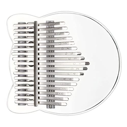 Kalimba transparent, 17 touches, avec sac de transport, autocollant pour notes de musique, marteau d’accordage, chiffon… - Les Beatles, Paul McCartney, John Lennon, RIngo Starr, George Harrison Kalimba transparent, 17 touches, avec sac de transport, autocollant pour notes de musique, marteau d'accordage, chiffon… – Image 8