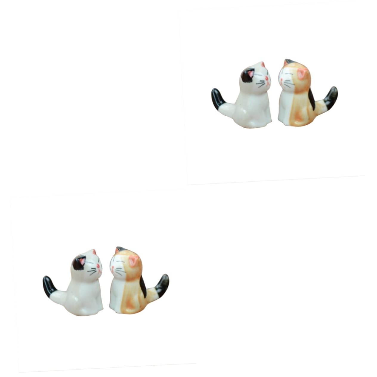 ARTIBETTER2pcs ladle rest cooking spoon holder Ceramic Chopsticks Rest holder Ceramic Chopsticks Holder braces zoa shelving brackets plutus cat chopstick pillow spatula animal