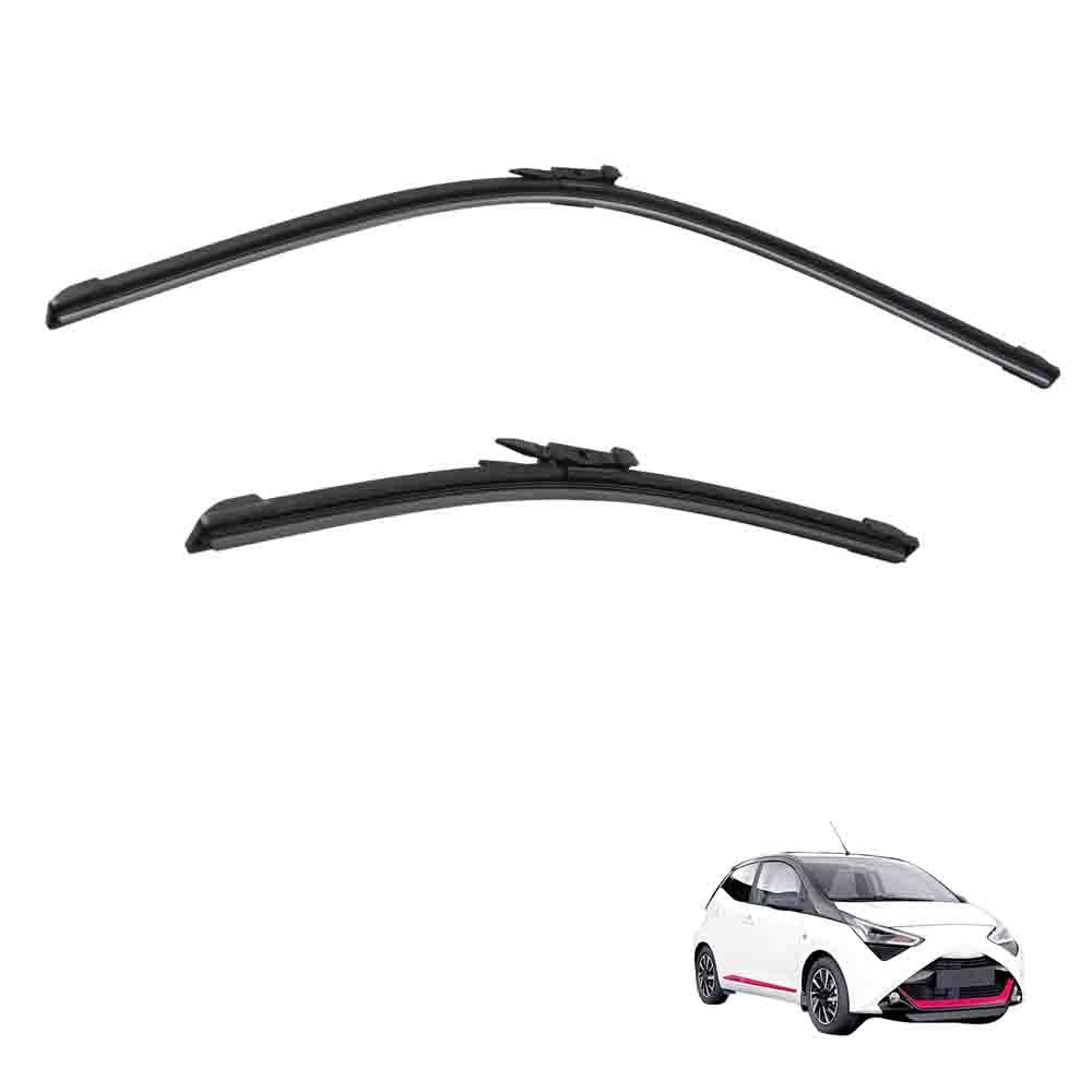 opdooke Car Front Windscreen Wipers for Aygo