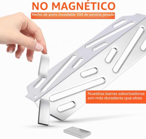 Piezas de repuesto para Weber Genesis II de acero resistente y deflectores 66040 5