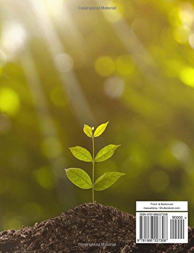 Dékokind® Bullet Journal: Ca. A4-Format • 100 Seiten, Punktraster Notizbuch mit Register • Dotted Grid Notebook, Punktkariertes Papier, Zeichenbuch • ArtNr. 37 Wachstum • Vintage Softcover