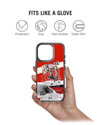 Image of DailyObjects Get Me A Deck Stride 2.0 Magnetic Case Cover Compatible with iPhone 16 Pro Max | Wireless Charging Slim Back Cover | 2 Layer Edge Protection & Shockproof