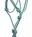 EQUI-SKY Equisky Rope Halter Gold Glit/Turq
