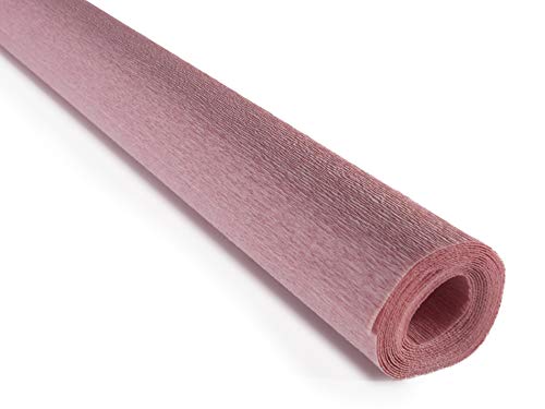 Crepe Paper Roll, Premium Italian 90 G Crepe Paper, Distant Drums Rose By Tiffanie Turner #TOP8