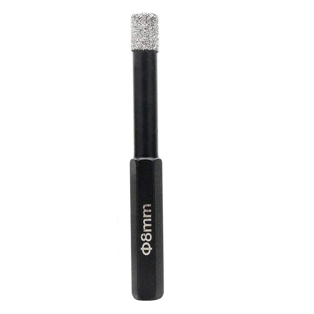 Machswon Diamond Hole Cutter 8Mm Diamond Tipped Drill Bit Glass Ceramic Tile Hole Saw Cutter