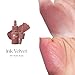 Peripera Ink the Velvet Lip Tint - High Pigment Color, Longwear, Weightless, Gluten-Free, Paraben-Free (017 ROSY NUDE)