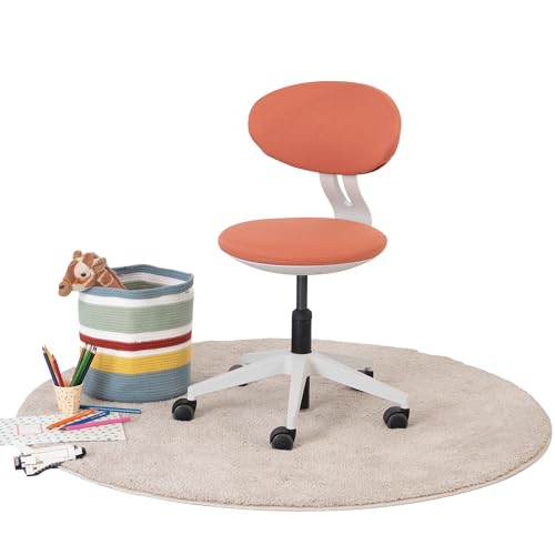 Ergotopia Ergonomischer Kinder Schreibtischstuhl – höhenverstellbarer Kinderdrehstuhl mit atmungsaktiver Rückenlehne, orthopädischer Kinderstuhl für gesundes Sitzen, Kinder Schreibtisch Stuhl
