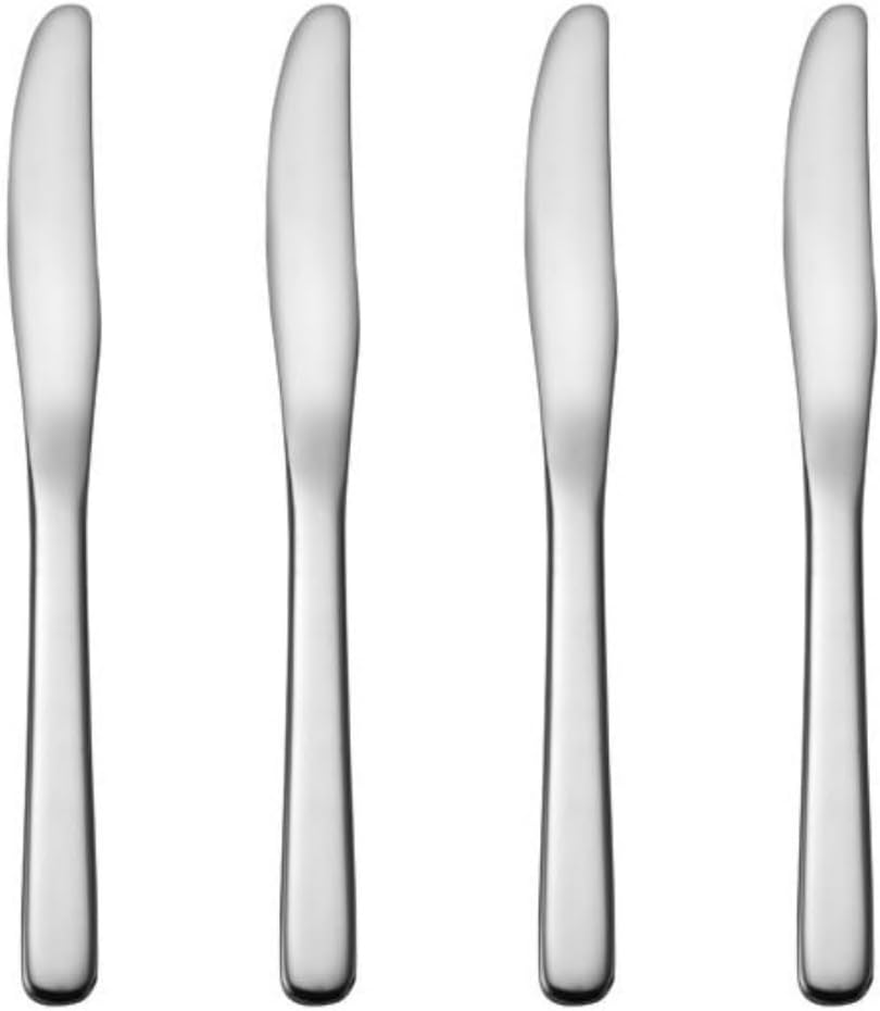 Liberty Tabletop Table Knife Set of 24 Windsor Stainless Steel 18/10 Made in the USA by Sherrill Manufacturing NSN 7340000606057 American Serrated Cutlery