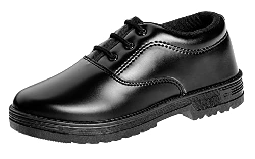 Image of Liberty Boy's School Shoes with Laces Black