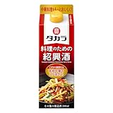 宝酒造 タカラ 料理のための紹興酒 パック 【中華料理をもっとおいしく コクとうまみで本格的に】 [ 紹興酒 15度 日本 500ml ] image