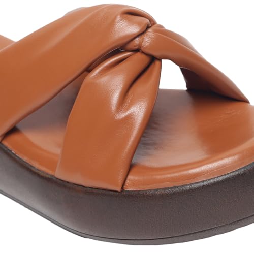 Image of MONROW Fancy And Stylish Extra Cushioning and Comfortable Fashionable Light Weight Vegan Fashion Heel Sandal for Women and Girls