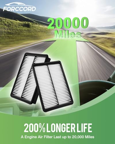 Image of 2-Pack Engine Air Filters for 2011-2014 Hyundai Sonata 2.0L&2.4L