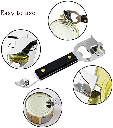 Manual Can Openers,16*4cm Durable Steel Can Opener,Use for Kitchen,Restaurant,Camping,Barbecue Party and Outdoor Picnic