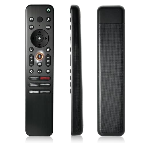 【Qualità Premium del Telecomando e Assistenza Clienti】Realizzato in materiale ABS di alta qualità, questo telecomando sostitutivo S0ny garantisce una presa comoda e una lunga durata, proprio come l'originale. I tasti reattivi di questo telecomando S0ny Bravia offrono un controllo affidabile. In qualità di venditore affidabile, offriamo pieno supporto per qualsiasi domanda sul tuo telecomando universale S0ny