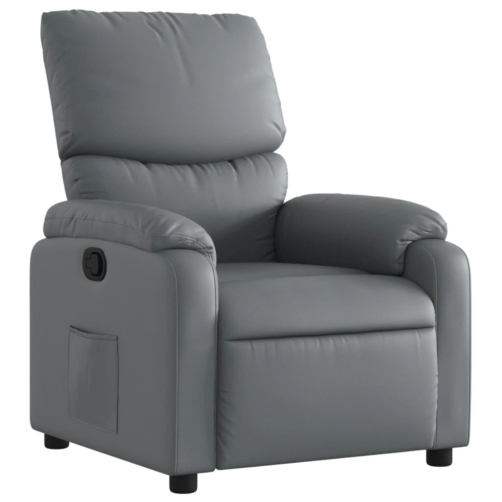 Fauteuil inclinable ergonomique pour soulager le mal de dos avec repose-pieds de salon