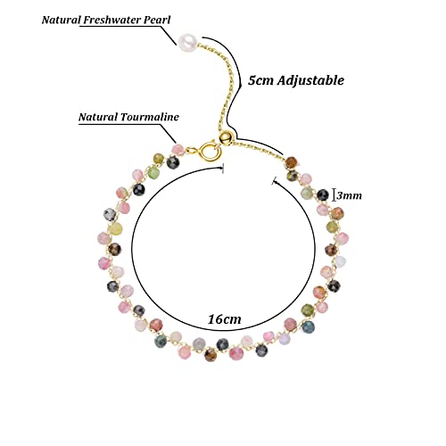 Bracelet tourmaline ensemble cadeau idéal mariage et fêtes